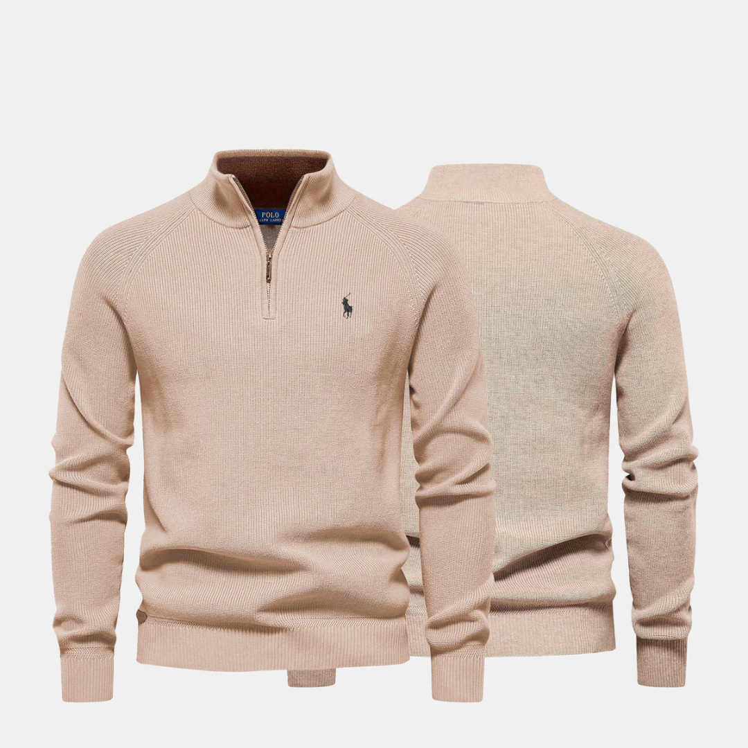 Ralph L. | Men's zip-up sweater!
