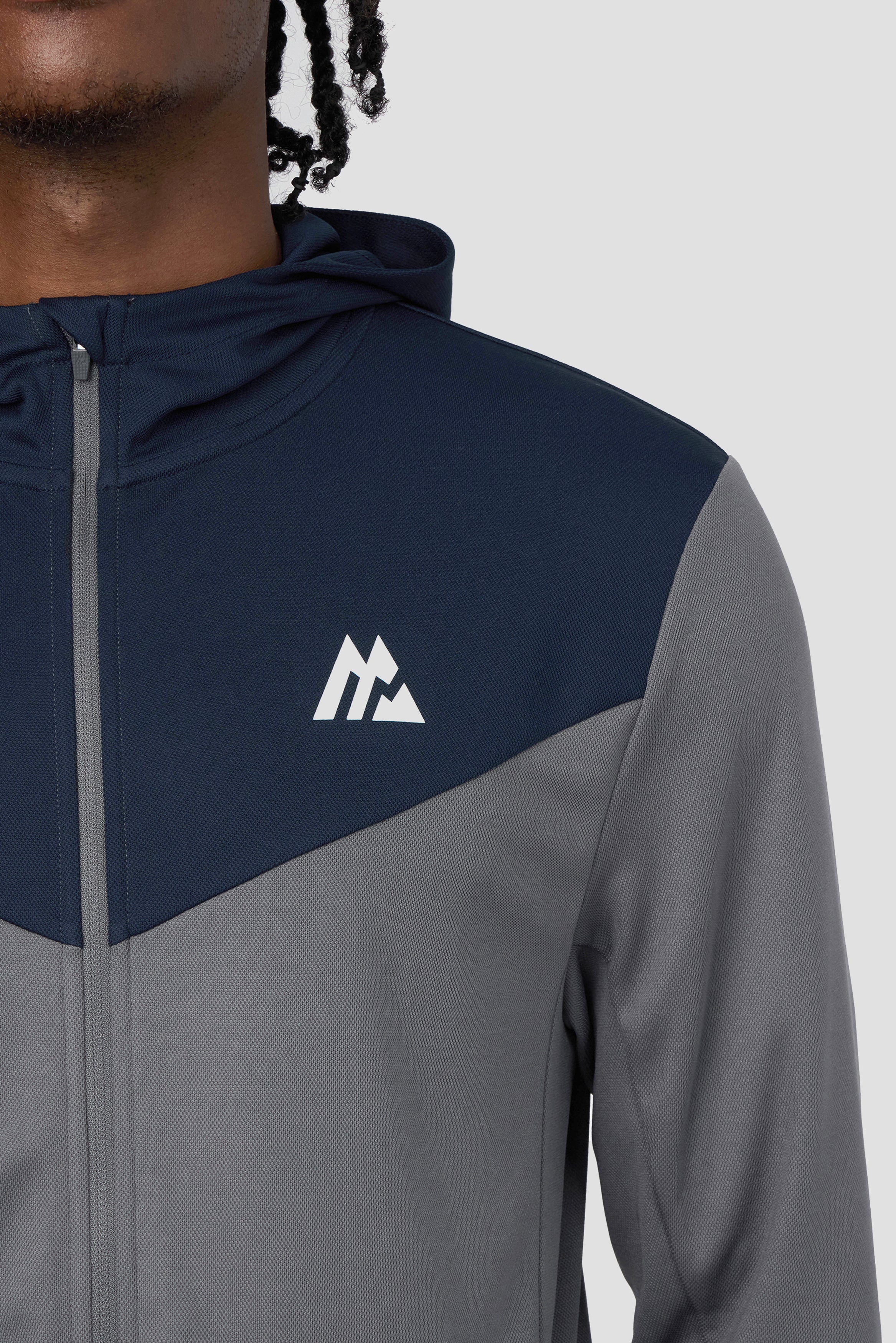 Agility 2.0 Tracksuit - Light Grey/Midnight Blue