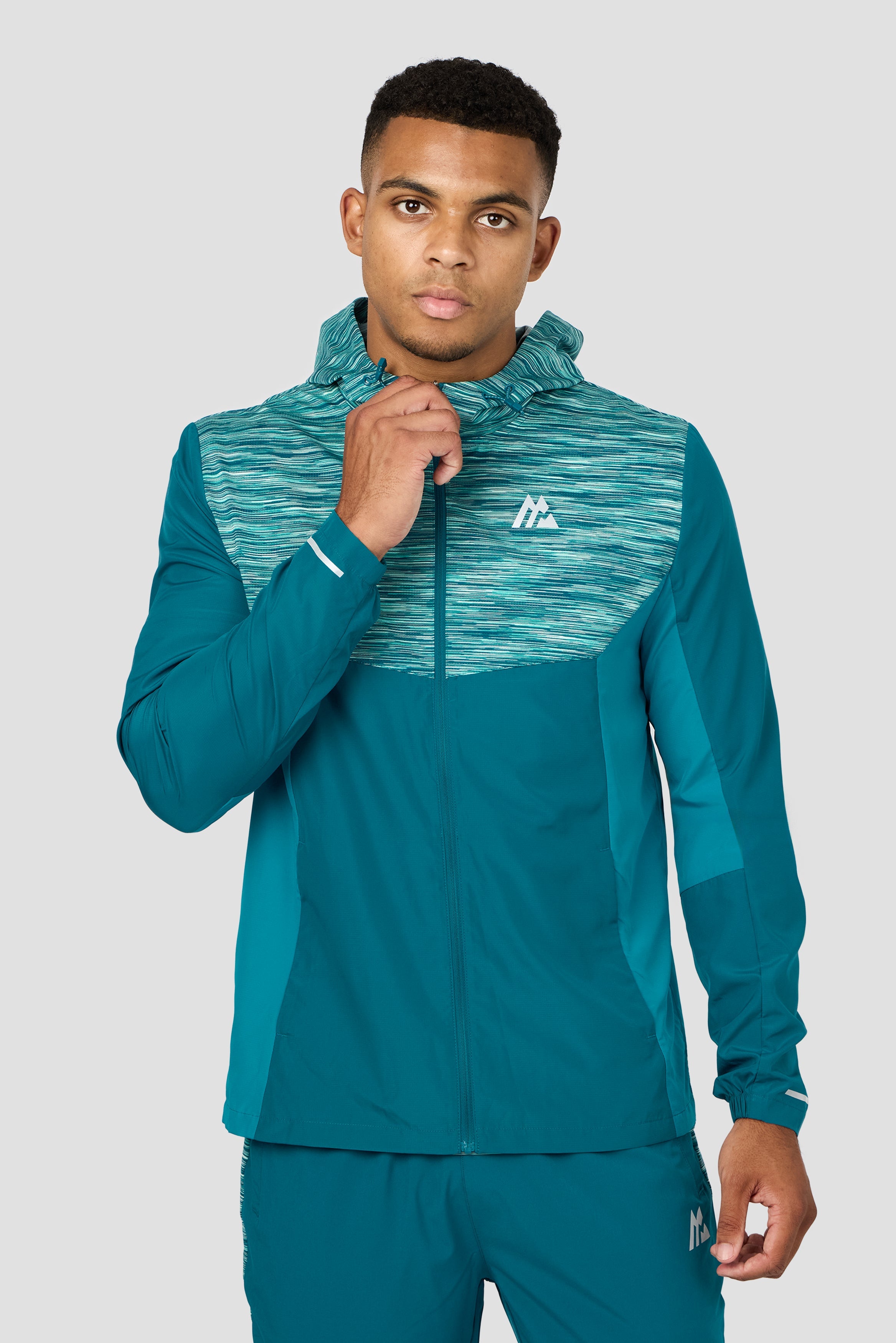 Trail tracksuit - Teal Multi Men