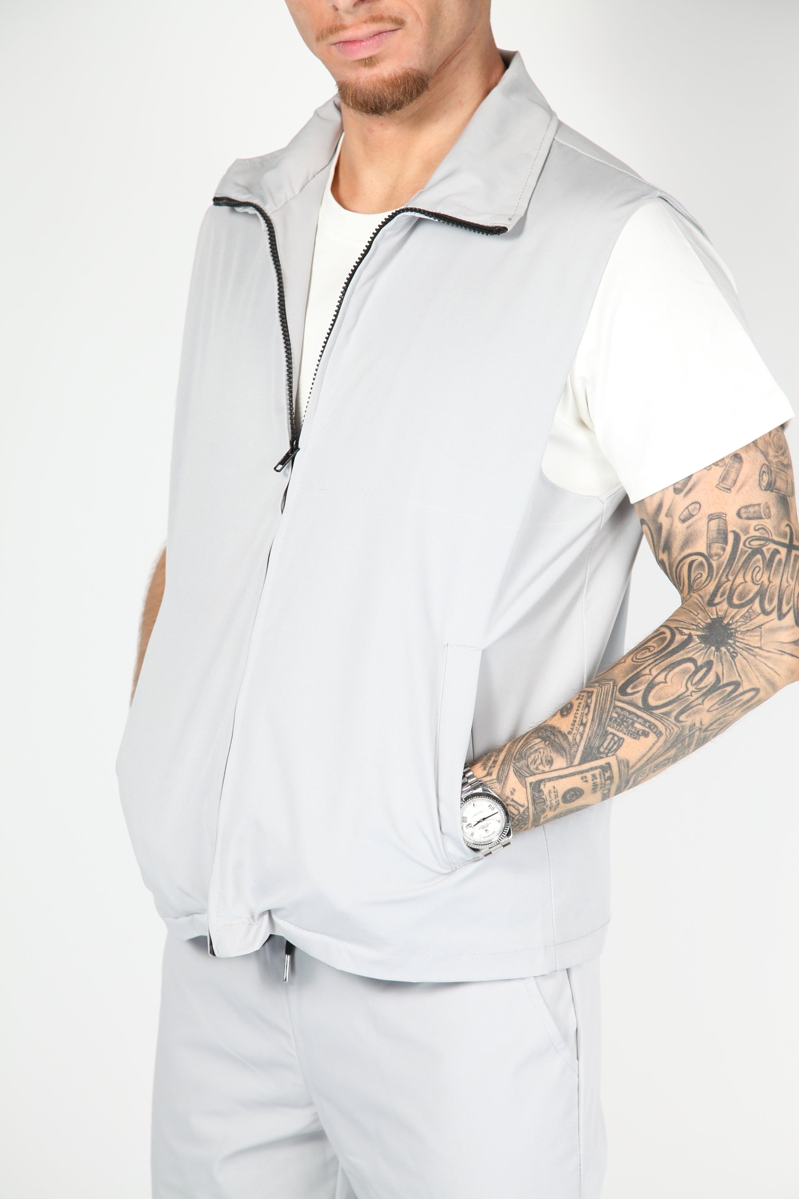 Valenci Tech Bodywarmer Gray