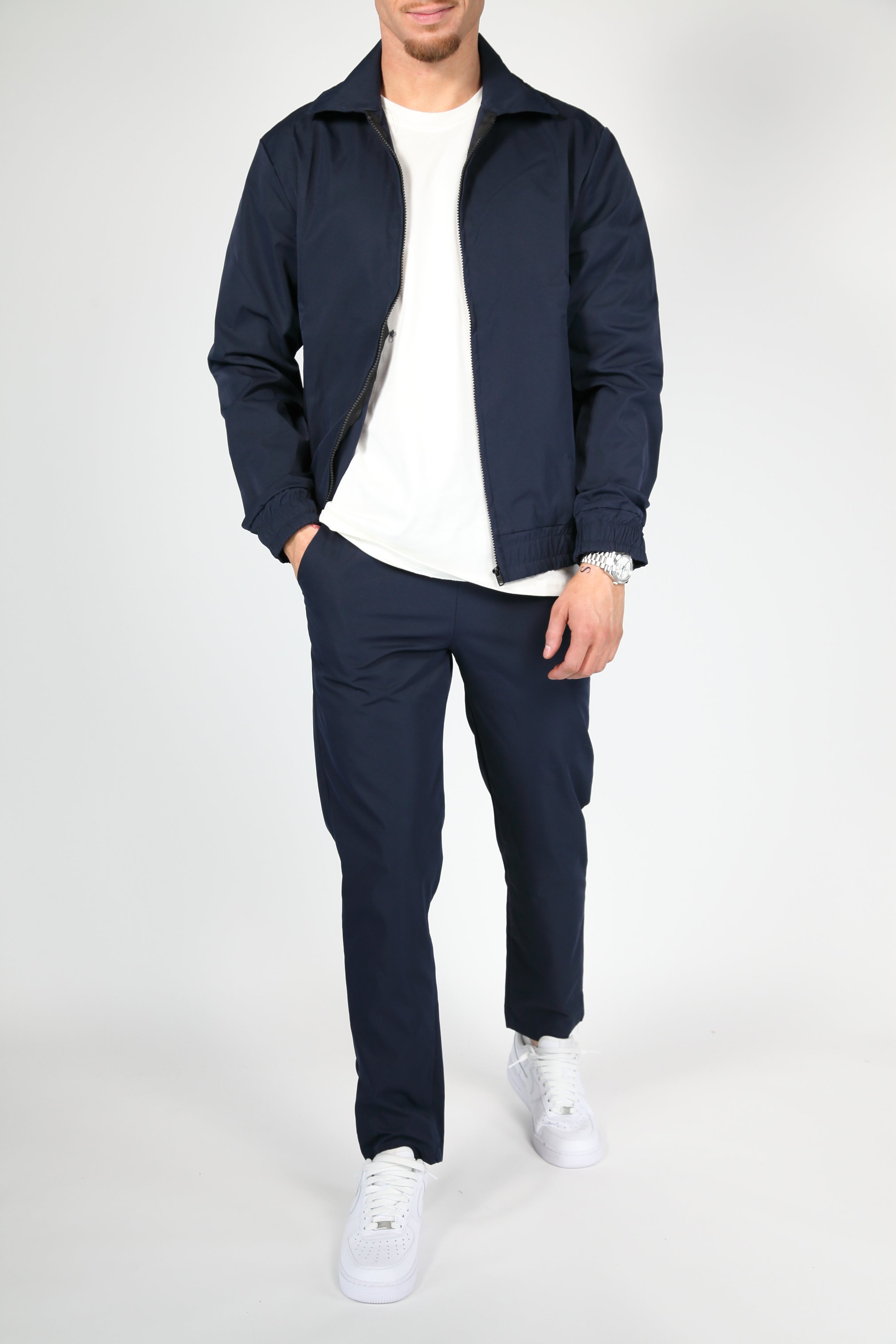 Premium Tech Suit Navy