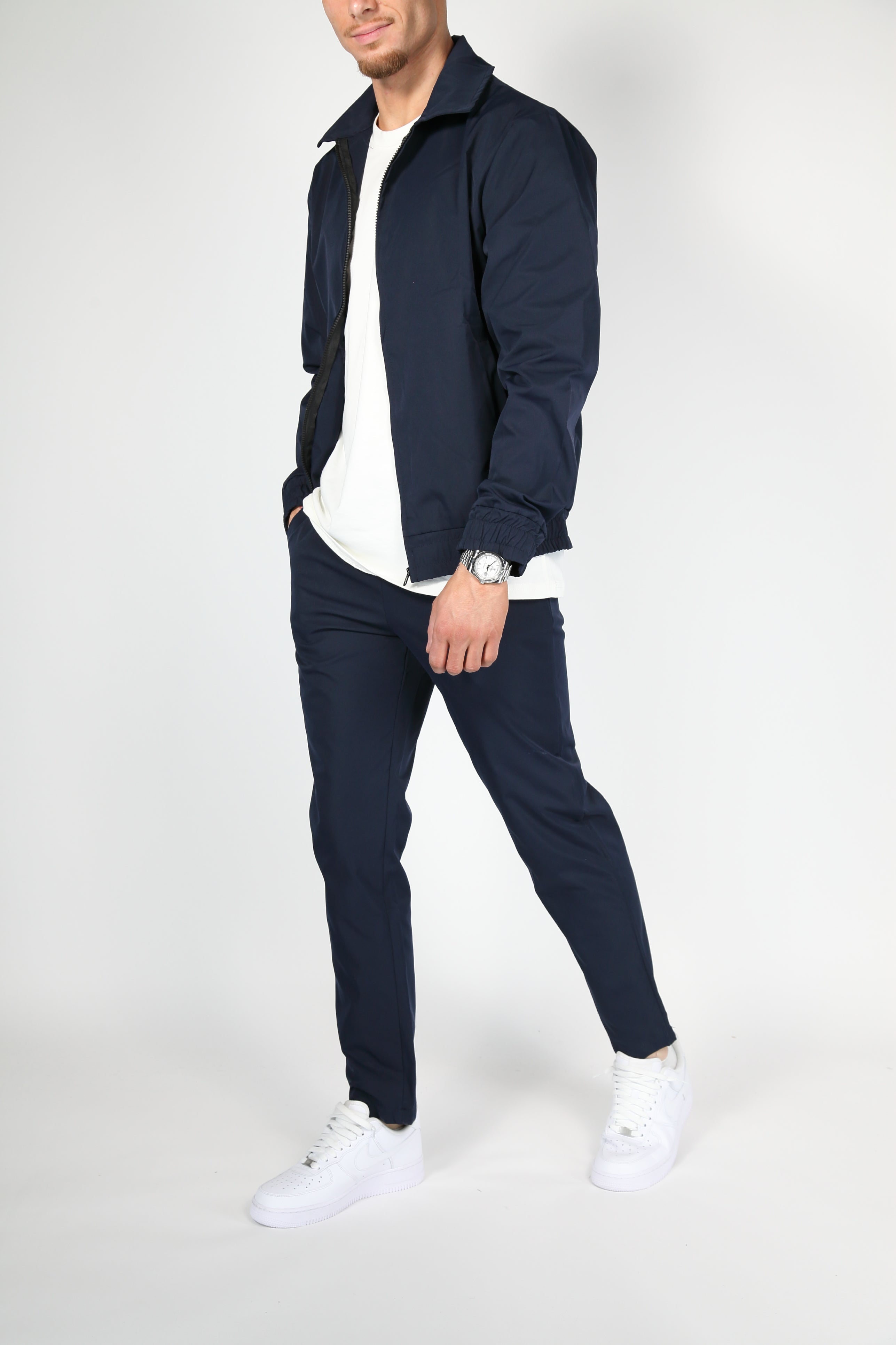 Premium Tech Suit Navy