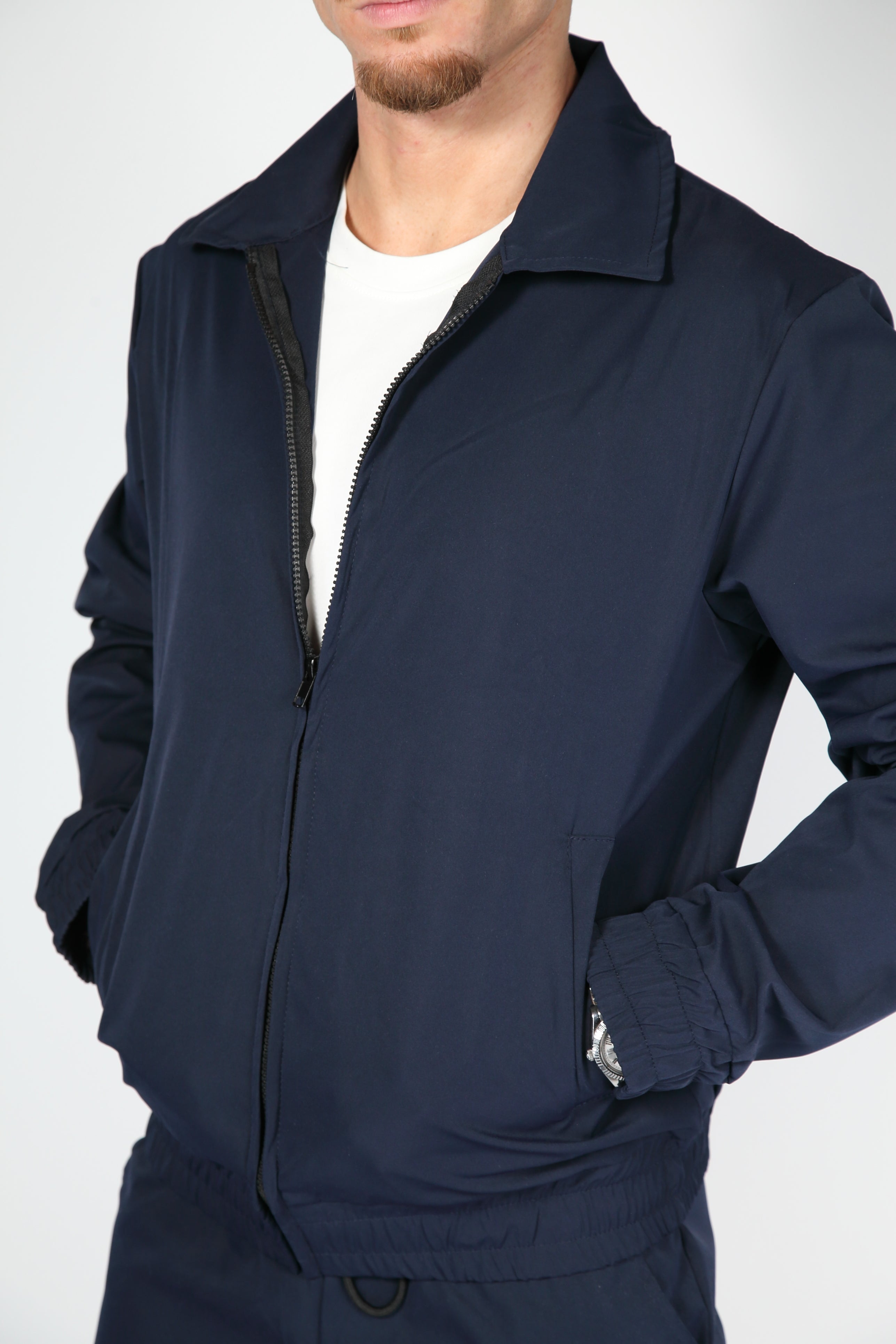 Premium Tech Suit Navy