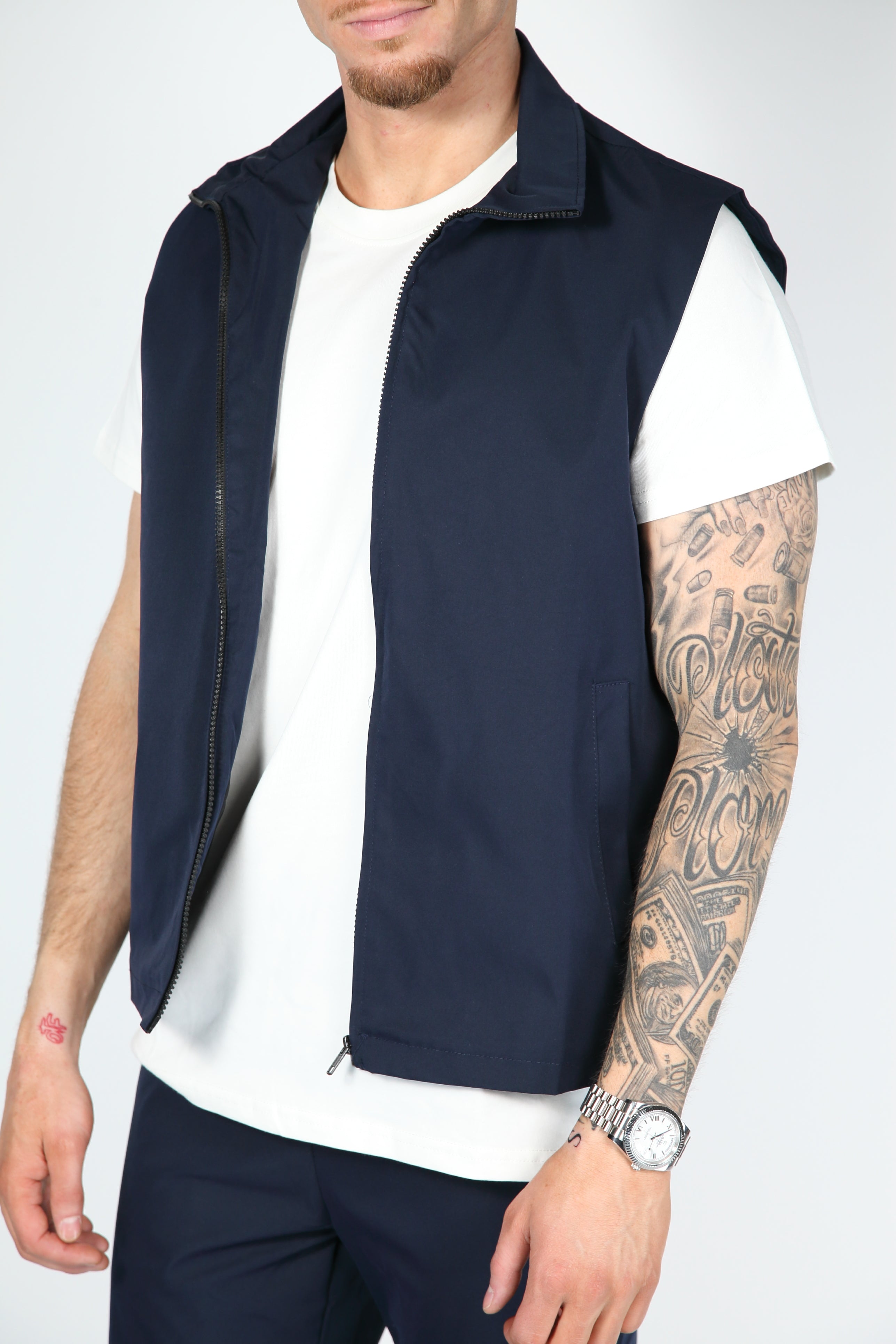 Valenci Tech Bodywarmer Navy