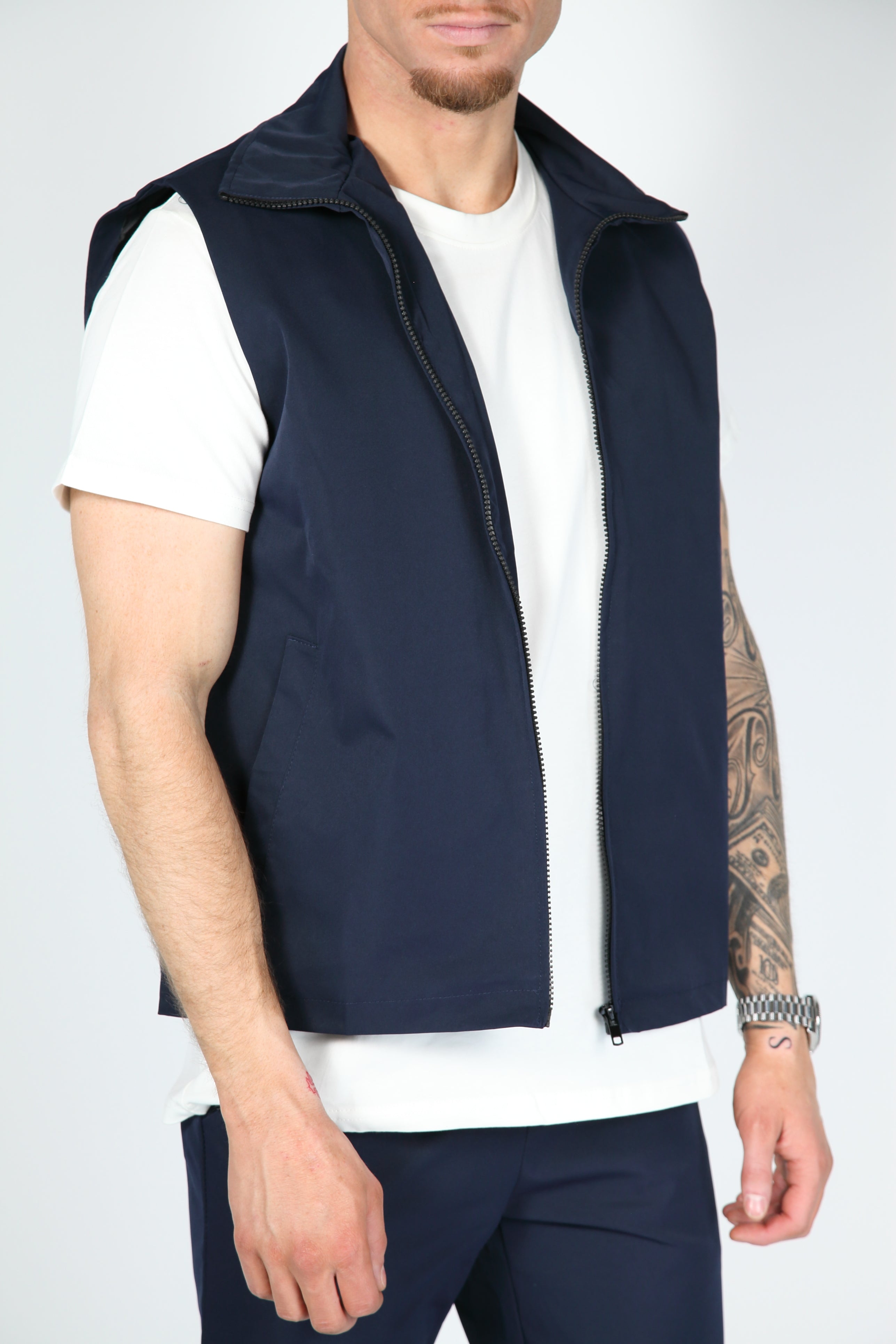 Valenci Tech Bodywarmer Navy
