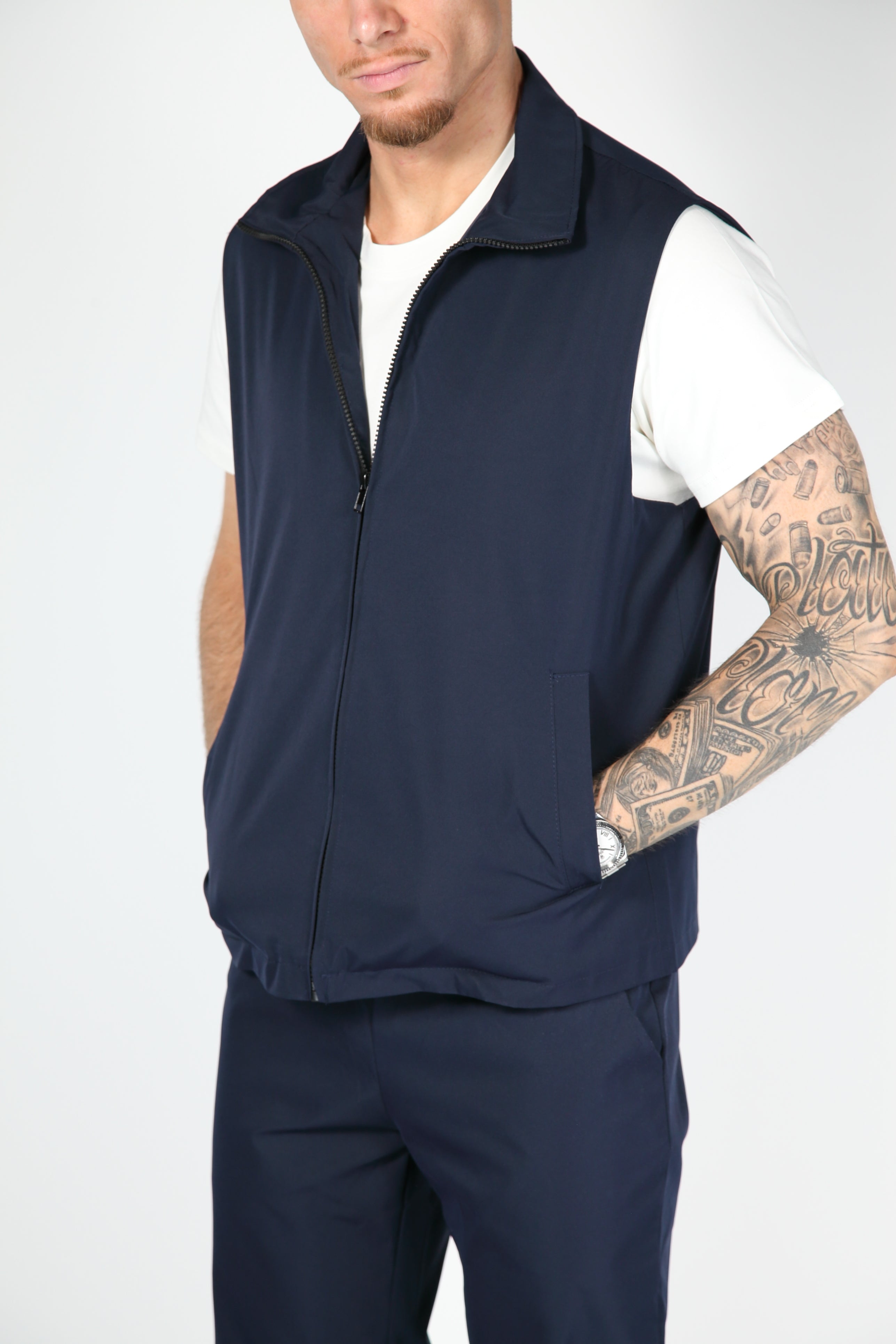 Valenci Tech Bodywarmer Navy