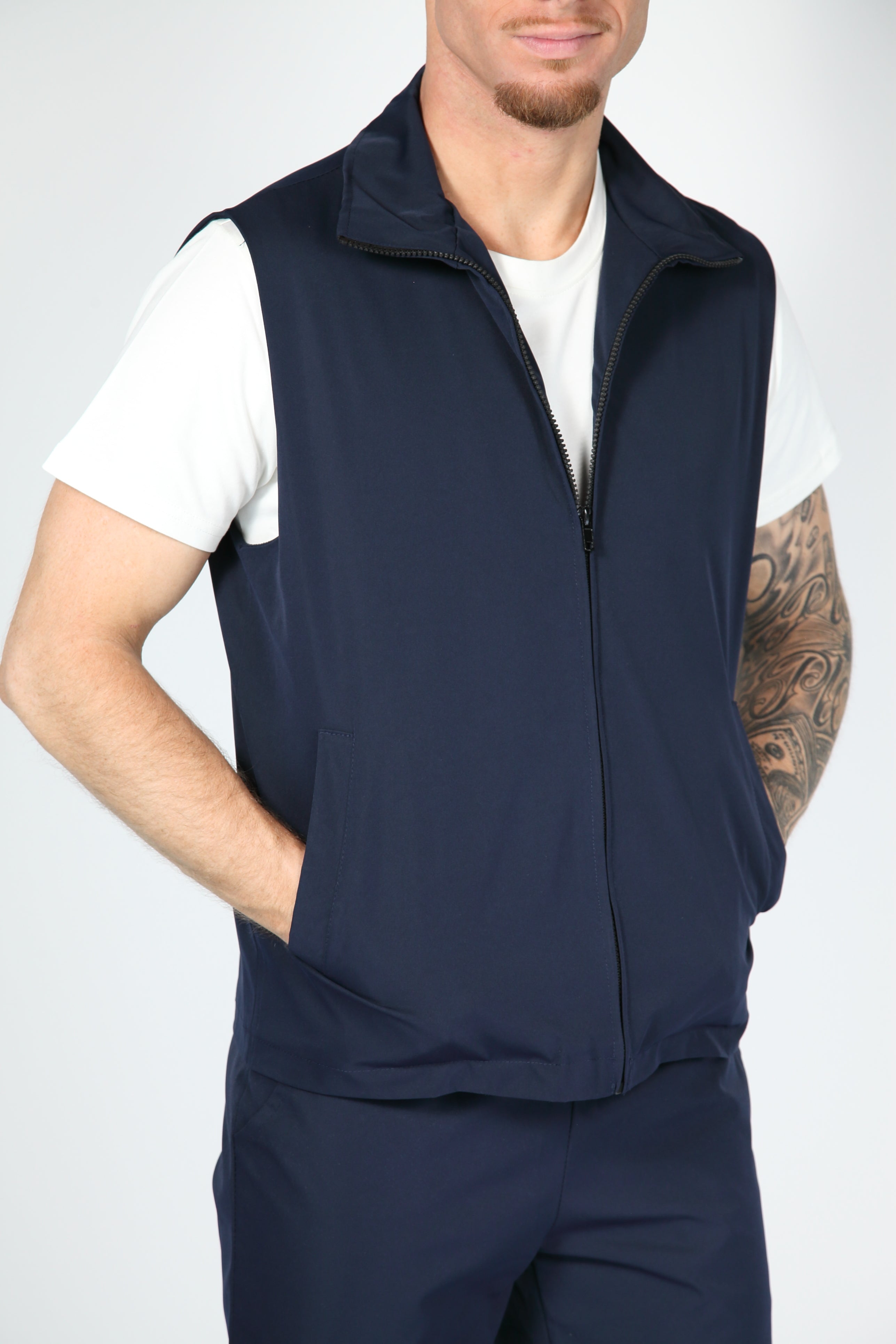 Valenci Tech Bodywarmer Navy